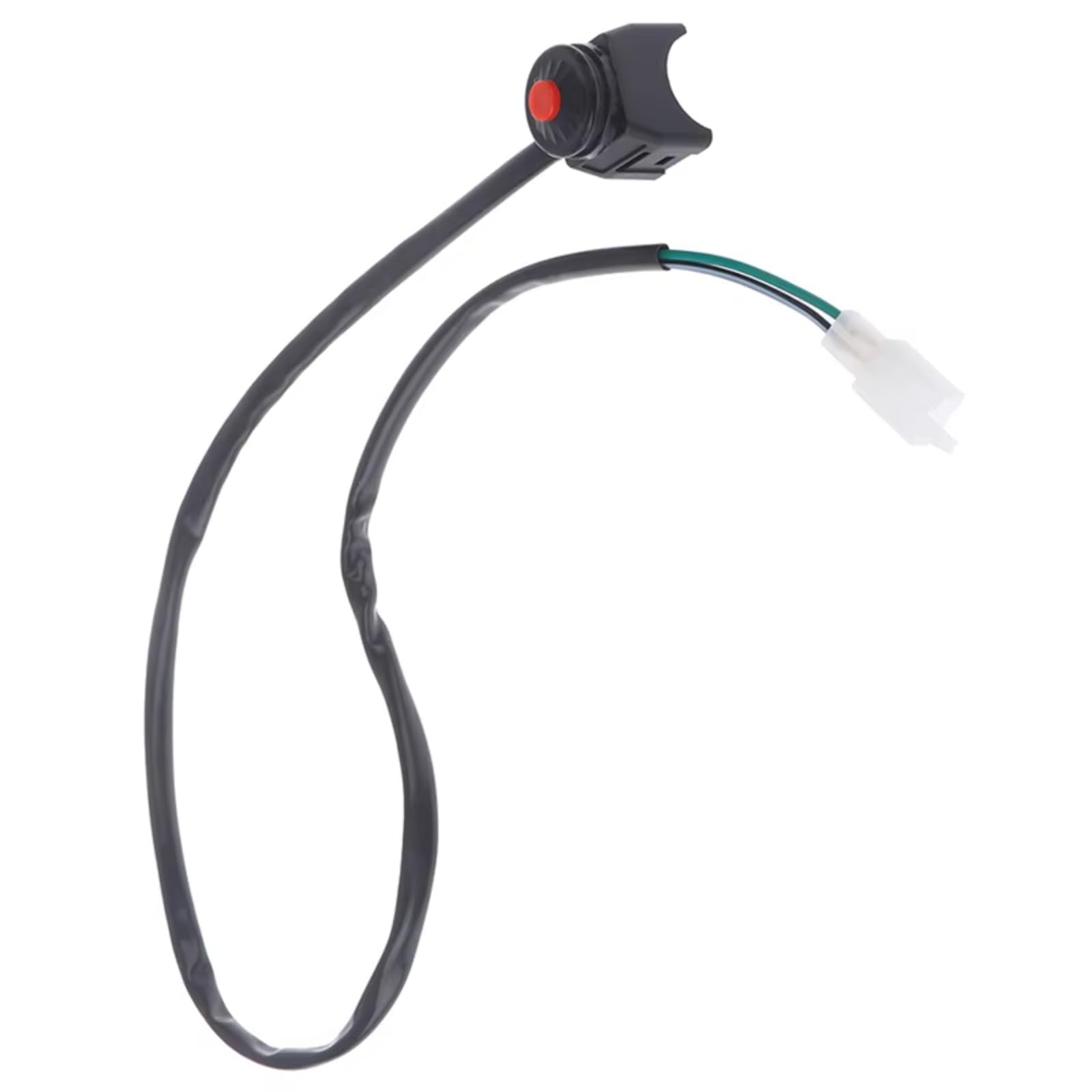 Moto puesta en marcha Interruptor 22 Mm Interruptores De Encendido Para Manillar De Motocicleta Pulsador Universal De 12 V Para ATV Todoterreno Motocross Control De Motocross Piezas De Motocicleta