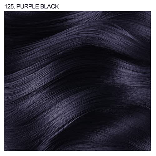 Adore Shining Semi Permanent Hair Color Purple Black (125), 118ml