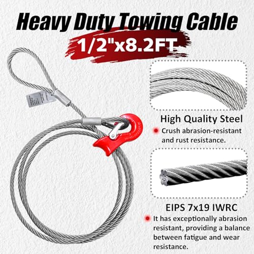 Fithoist 250-0.5-8.2 Single Leg Wire Rope Sling thumb #5