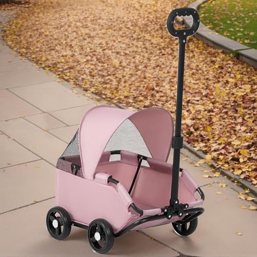 Carrito para perros pequeños y cachorros que necesitan pasear sin cansarse 3