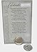 Bereavement/Sympathy/Remembrance/Memorial/Inspirational Keepsake Pewter Coin with "Celebrate My Life" Poem- Thoughtful Offering for Grieving Heart