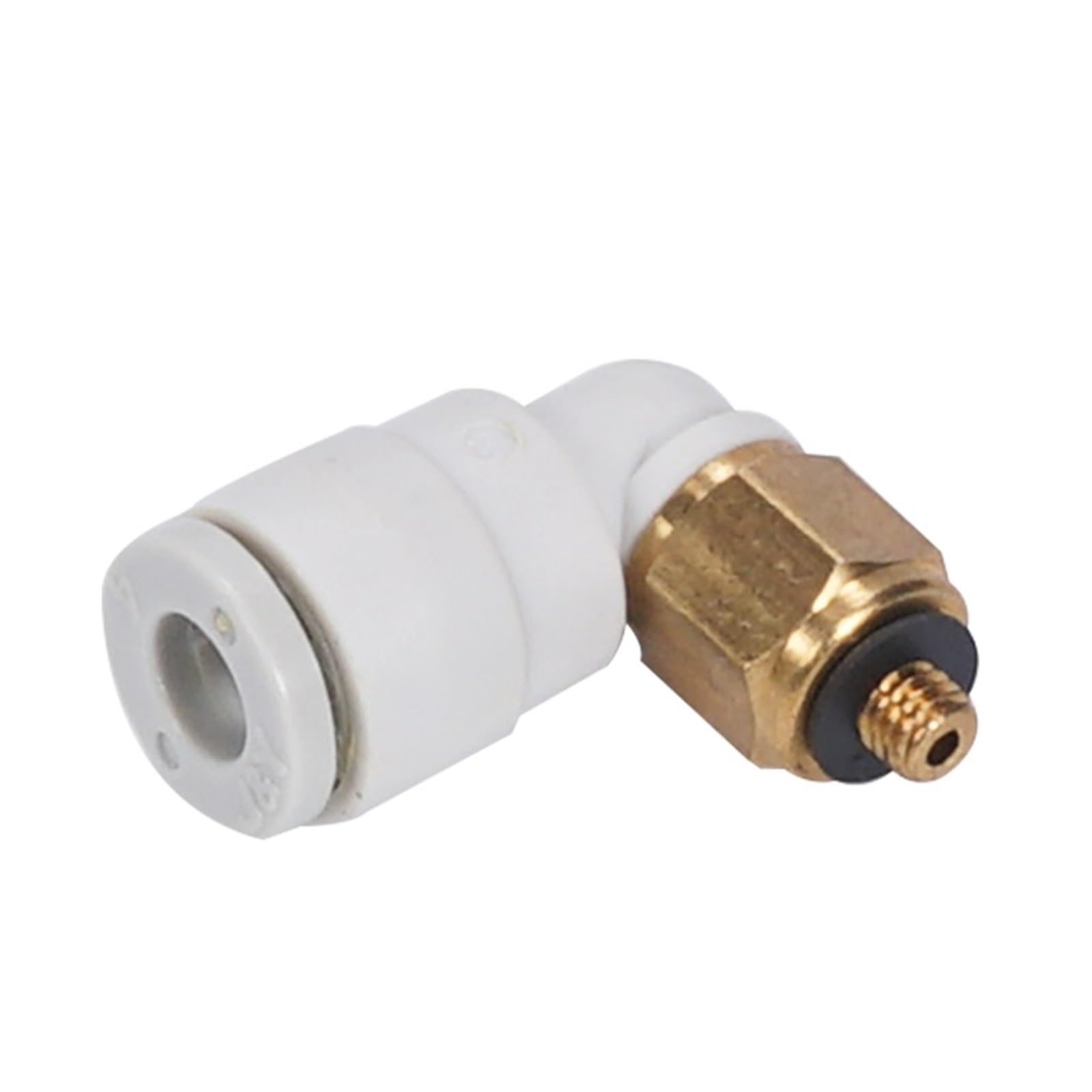 Connecteur pneumatique coudé KJL04-M5 mini raccord rapide