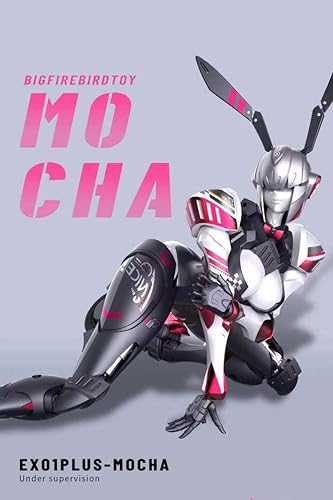 Miniatura 5 de Big Firebird EX-01PLUS 1/19 Escala Deformación Juguete Takekihime Mocha Mecha Girl Mech Figura de acción Modelo