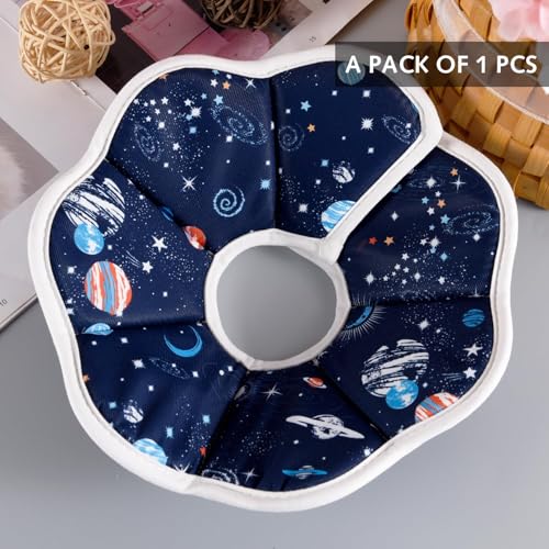 1 Stück Soft Cat Cone Collar Soft Cat Recovery Collars & Cones Pet Recovery Collar Verstellbarer Anti-Lick Cat Recovery Collar Nach der Operation schützender niedlicher kleiner Katze Wundheilung Recov