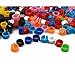 100pcs Bird Rings Leg Bands for Pigeon Parrot Finch Canary Hatch Poultry Rings
