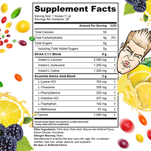 Cutler Nutrition Ultimate Bcaa Eaas Amino Acids Powder Generate Post Workout Recovery Drink Mix With 5G Bcaa Powder And 2G Essential Amino Acids For Muscle Recovery | Juicy Watermelon (30 Svg) #TOP1