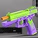 Dreamplay Shell Ejecting Toy Gun, Automatic Pull Back Action Shooting Games Education Model Toy for Kids Gifts