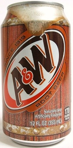Amazon.co.jp: A&W ルートビア (A&W Root Beer) 355ml×24缶入×4ケース