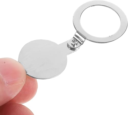 Miniatura 9 de Cubierta de privacidad para puerta, 4 piezas, accesorios cromados, cubiertas de mirilla de seguridad, cubierta de agujero de puerta de apartamento,