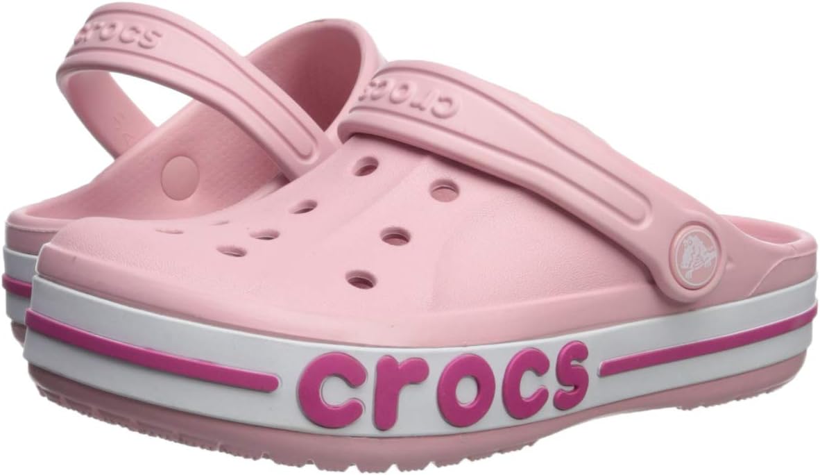 Crocs Unisex Baby Boys & Girls Bayaband Clog (Boys & Girls Bayaband Clog) - Petal Pink, size: 31 EU