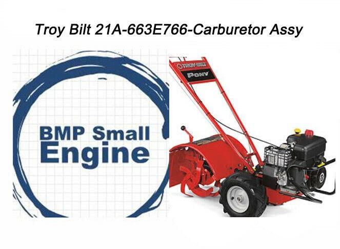 Carburetor Carb Assembly For Troy Bilt Rear Tine Tiller 21A-663E766