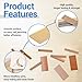meite 23 Gauge Pin Nails, 1/2-Inch Micro Headless Piner Nails - Galvanized 23GA Pins Nails for Nail Gun, Ideal for Fine Woodworking and Trim Work (5 Boxes)