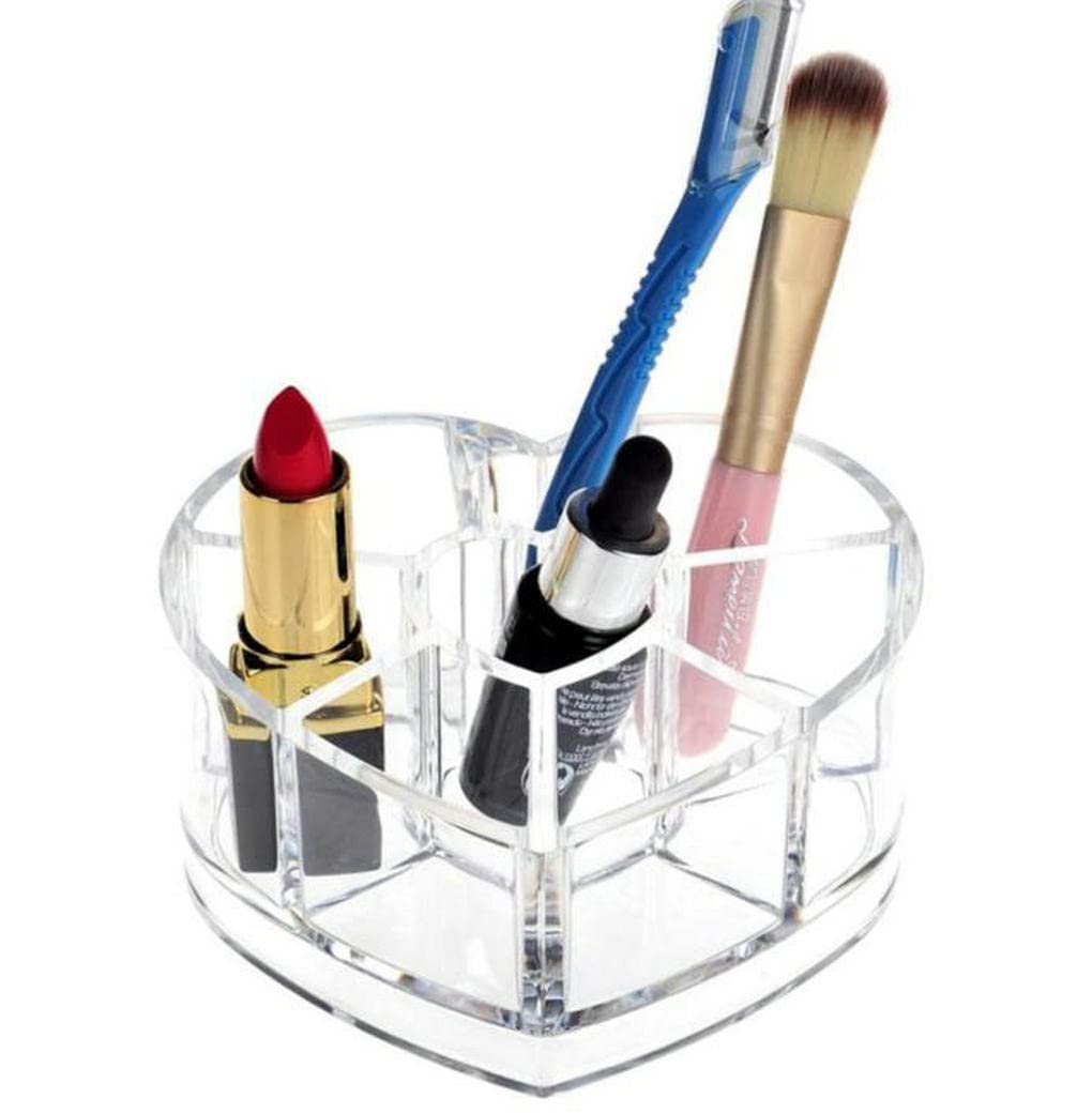 Make-up-Organizer Aus Acryl – Transparent, 12 Fächer, 17x6x4 Cm