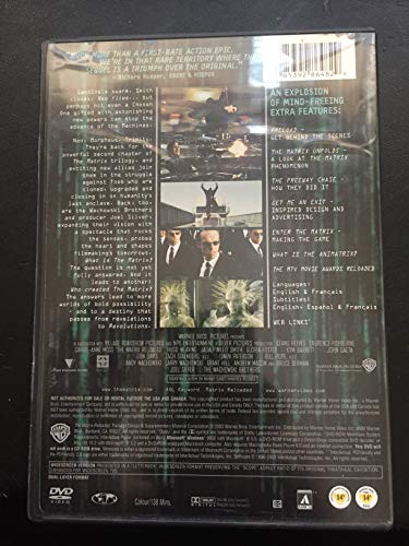 MATRIX RELOADED, THE (DBL DVD) (WS) (DVD image 5