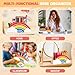Gamenote portalápices de madera arcoíris Imagen de Gamenote portalápices de madera arcoíris