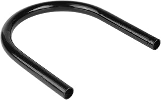 Fydun Cafe Racer Seat Hoop - Black Stainless Steel Rear Seat Frame Loop, 175-230mm Straight/Curved for Motorcycles