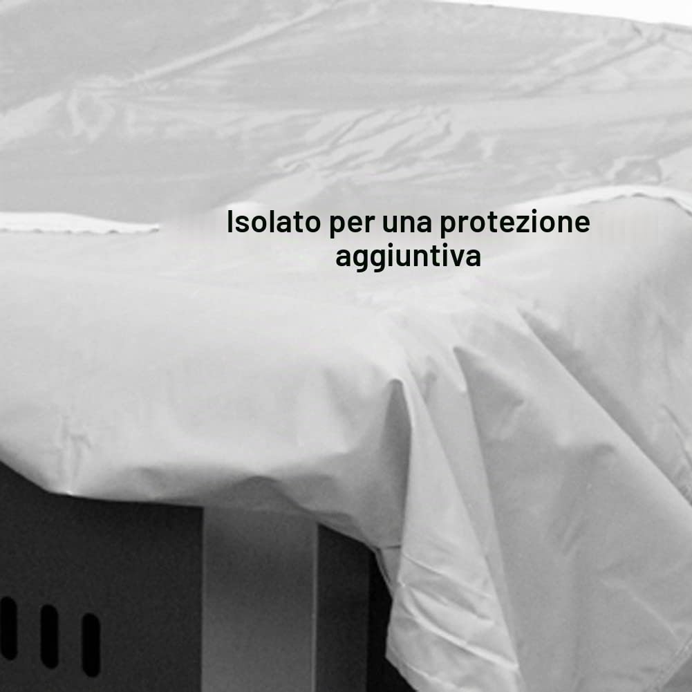Copertura per scaldabagno, copertura antipolvere per riscaldamento, resistente all'acqua, per tavolo da giardino