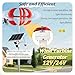 LYNNEYING 12V Wind Tur-bine Generator, 5-Blade Vertical Axis Emergency Power Wind Tur-bine Kit With 600W Inverter, Silent Operation for Roof, Boat, RV, Off-Grid Power Supply(AC:2000W,3000W24V)