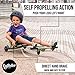 EzyRoller Classic Ride on Scooter for Kids Ages 4+ - Purple.