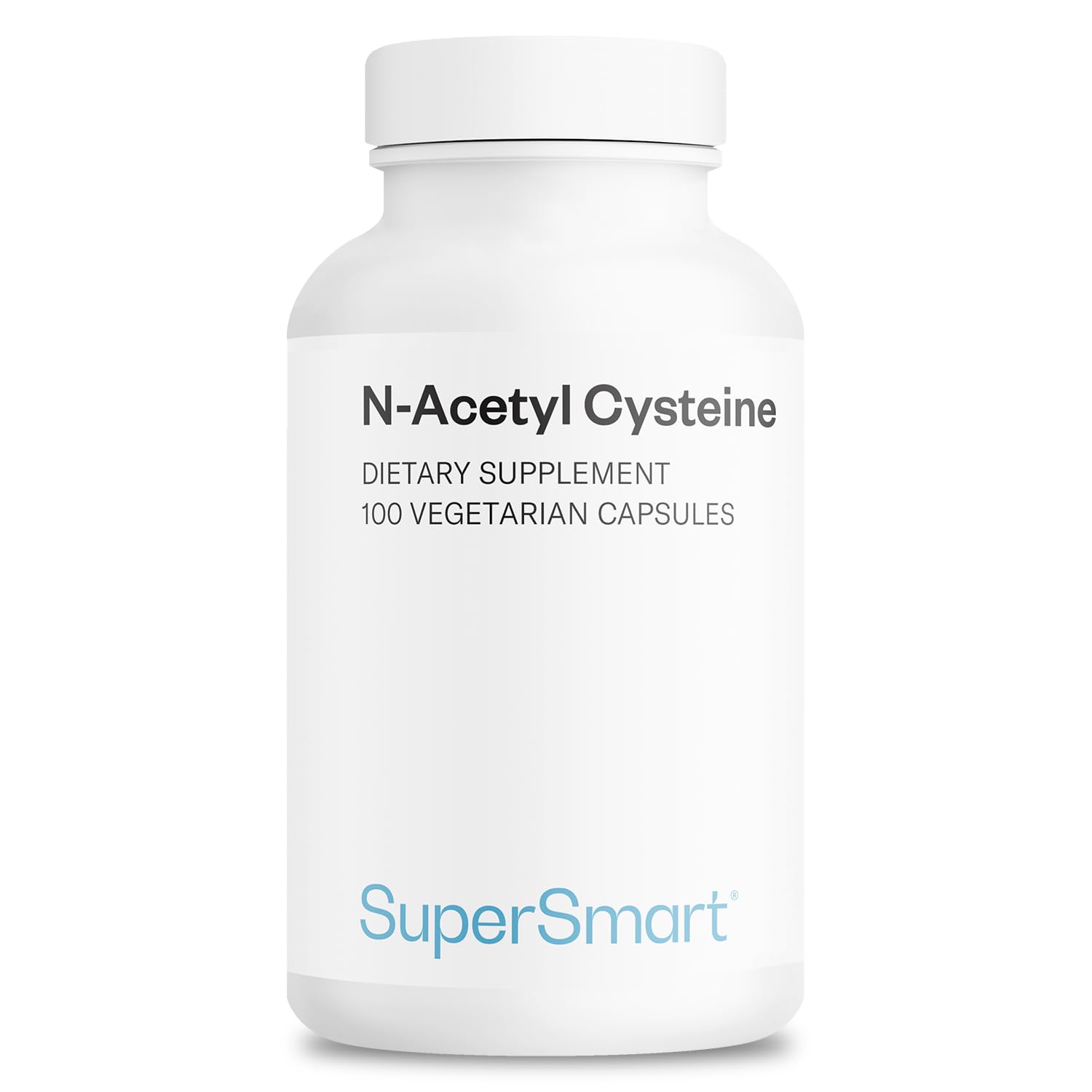 Amazon.com: Supersmart - NAC N-Acetyl Cysteine 1800 mg Per Day - Amino  Acids - Antioxiddants & Anti Aging Supplement - Glutathione Precursor |  Non-GMO & Gluten Free - 100 Vegetarian Capsules : Health & Household