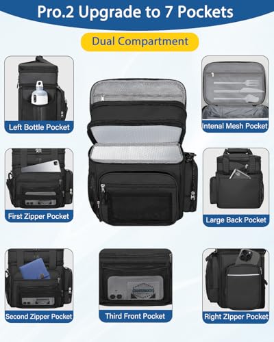 Expandable Double Deck Cooler Bag