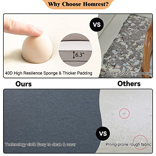 Homrest Modular Sectional Sofa Reversible Sofa Couch With Storage Seats Modern Convertible Sleeper Sofa Adjustable Arm/Backrest For Living Room 6 Seater (Beige) #TOP6