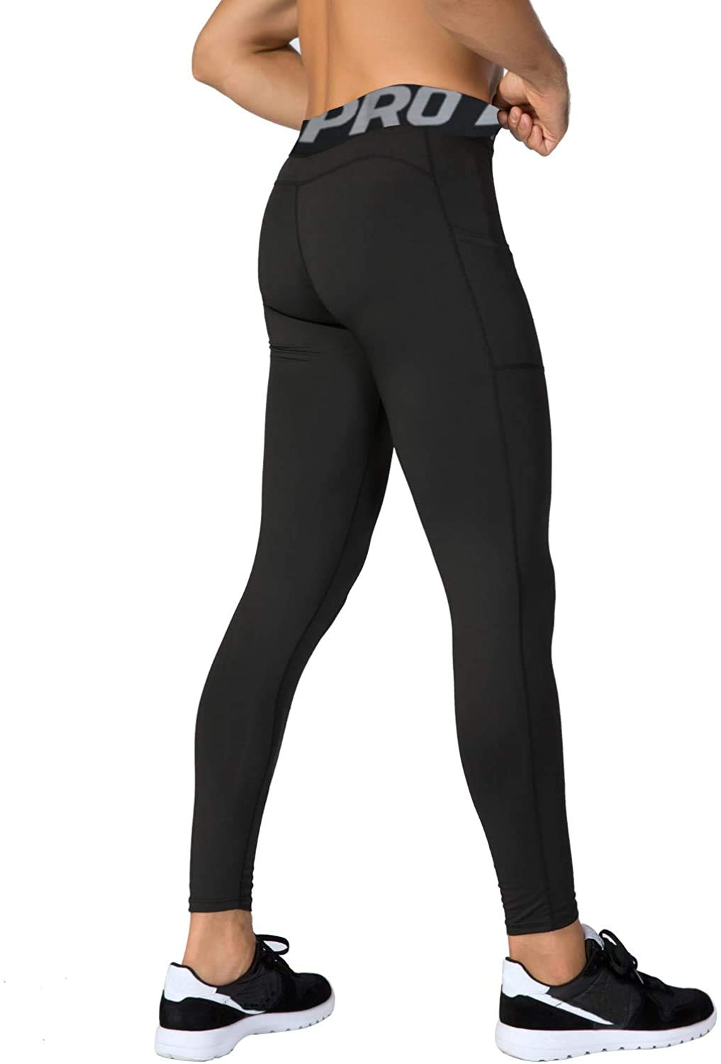 Leggings de Compresión para Hombre Running Fitness