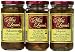 Miss Leone's Stuffed Queen Olives, Habenero, Fire in the Pit, Jalapeno, 12-Ounce Jars (Pack of 3)