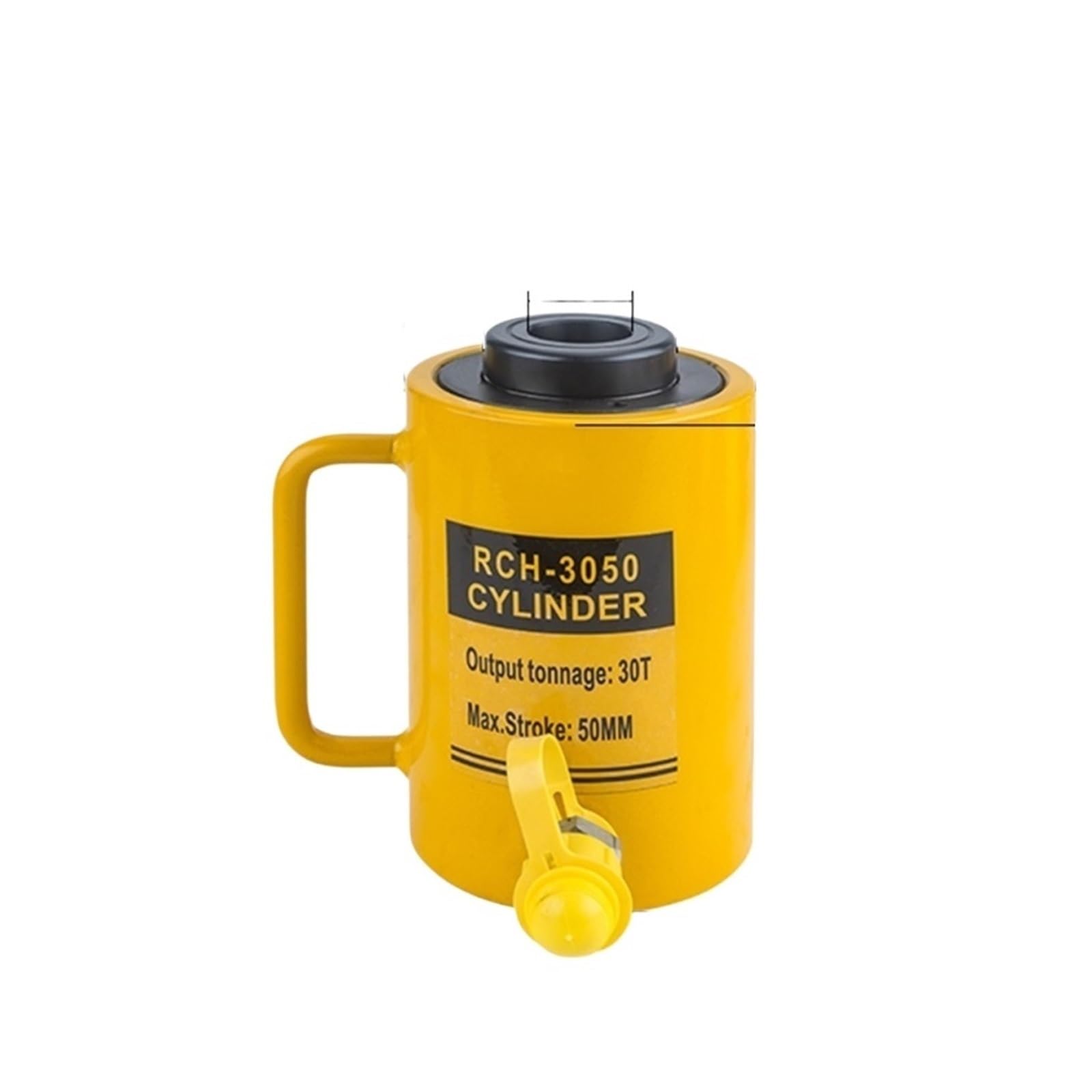DUOCAI Hydraulic Ram Jack Multi-Section Stroke Hollow hydraulic jack Hollow hydraulic cylinder electric split RCH-20T30tons jack(RCH3050)