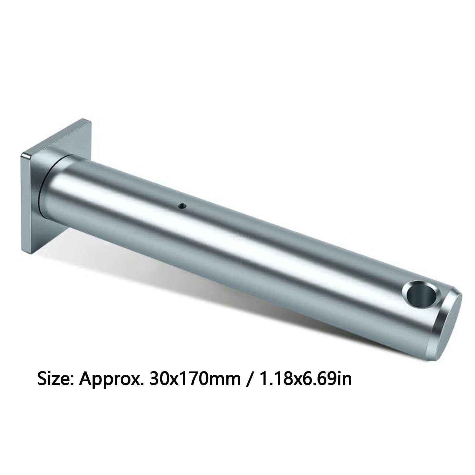 VBESTLIFE 2 Stück DX17 Minibagger-Löffelstifte, 30 X 170 Mm | Bolzen für kleine Baggerschaufeln, solides einteiliges Design, einfache Installation, hochfester Stahl