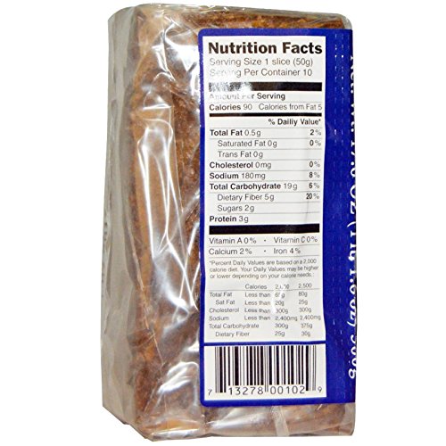 BAVARIAN BREAD Organic Pumpernickle Rye, 17.6 OZ - Thumbnail 2