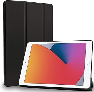 MS factory iPad Air2 カバー ケース アイパッド エア2 Air 2 スマートカバー 耐衝撃 ソフト フレーム オートスリープ リッチ ブラック 黒 IPDA2-S-TPU-BK