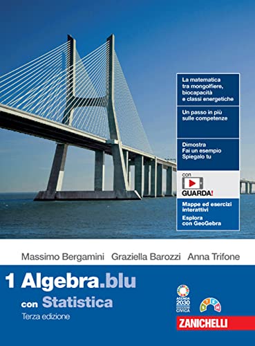 Matematica.blu. Con Statistica. Per le Scuole superiori. Con Contenuto digitale (fornito elettronicamente). Algebra (Vol. 1)