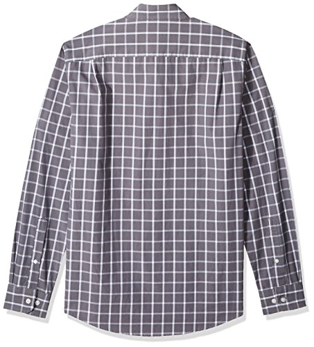 Image of Amazon Essentials Men's Regular-Fit Long-Sleeve Casual Poplin Shirt, Button Front, Business Casual, Collared