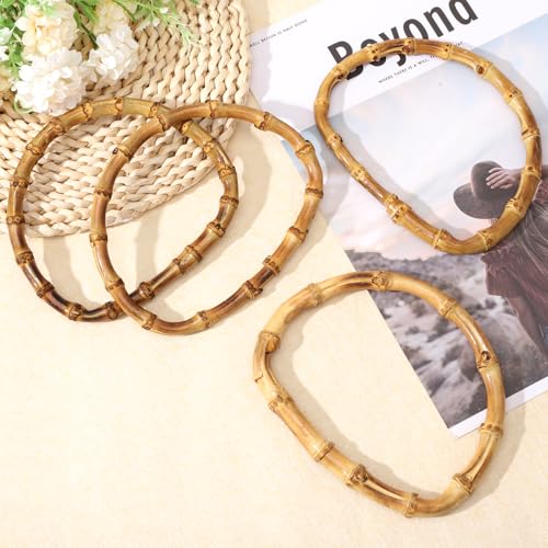 Asas de bambú de alta calidad CHGCRAFT, elegantes accesorios de madera de 9x13cm 5