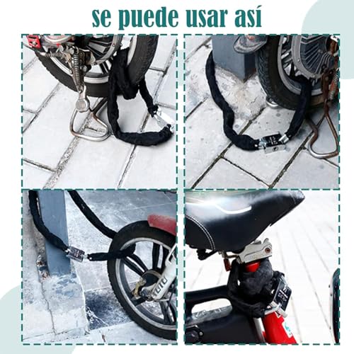 Opiniones y reviews de Cadena bicicleta antirrobo - los más vendidos. 9 Imagen adicional