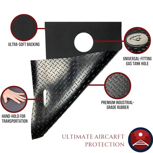 Alfombra de Goma para Reabastecimiento de Aviones 17" x 30" miniatura 4