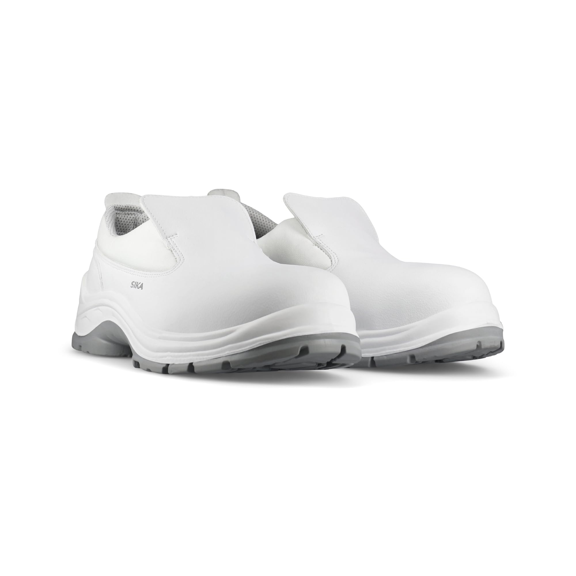 SIKA Unisex-Sicherheitsschuh, Zehenschutzkappe aus Verbundmaterial,wasserabweisende Arbeitsschuhe aus Mikrofaser, stoßdämpfende PU-Sohle,metallfreie Arbeitsschuhe für die Lebensmittel-& Medizinbranche