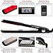Infrared Cold Iron for Hair Repair, Hair Straightener Tool for Ultrasonic Repair, Straightener Flat Iron with Infrared, Cold Flat Iron for Hair (Black)