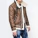 Overdose Abrigo De Invierno De Los Hombres Outercoat Warm Sexy Artificial De...