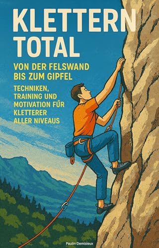 Klettern Total: Von der Felswand bis zum Gipfel – Techniken, Training und Motivation für Kletterer aller Niveaus