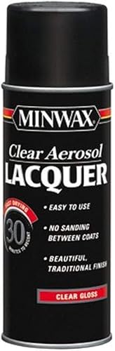 Miniatura 9 de Minwax 152050000 - Laca transparente, aerosol de 12.25 onzas, semibrillante, 12 onzas