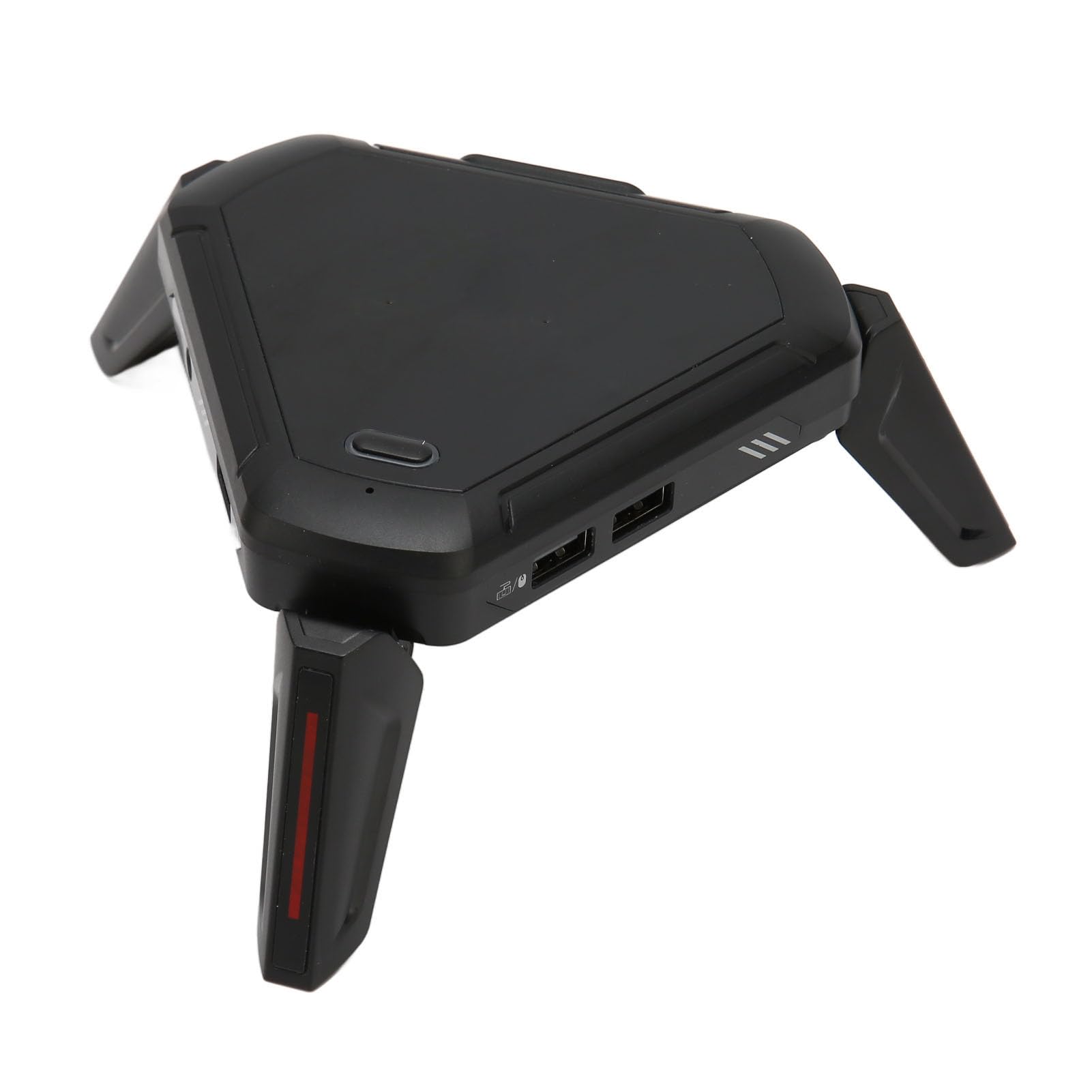 Convertitore Mouse Tastiera, Plug and Play Accurato Impostazioni Personalizzate Convertitore Mouse Tastiera Gaming ABS Effetto di Illuminazione Colorato RGB per Console di Gioco