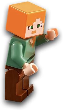 LEGO Minecraft - Alex Orijinal Minifig r