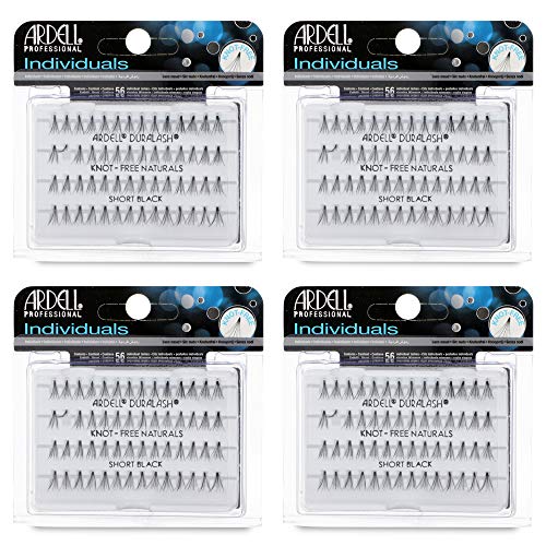Ardell 65050 Individuals False Eye Lashes Short Black 4 Pack cover