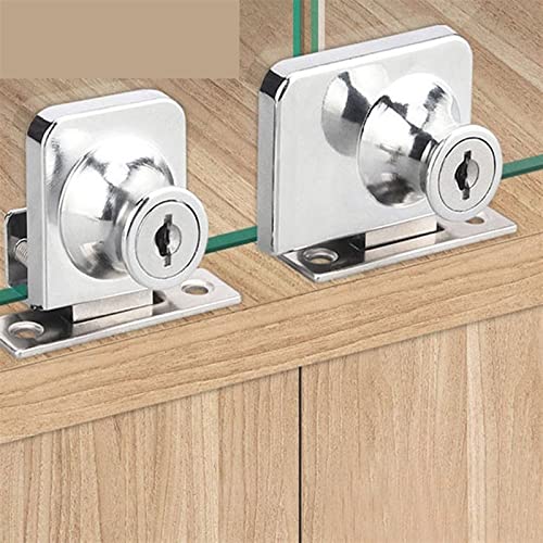 Serrure de porte d'armoire à bouton rotatif MX02 KmoNo