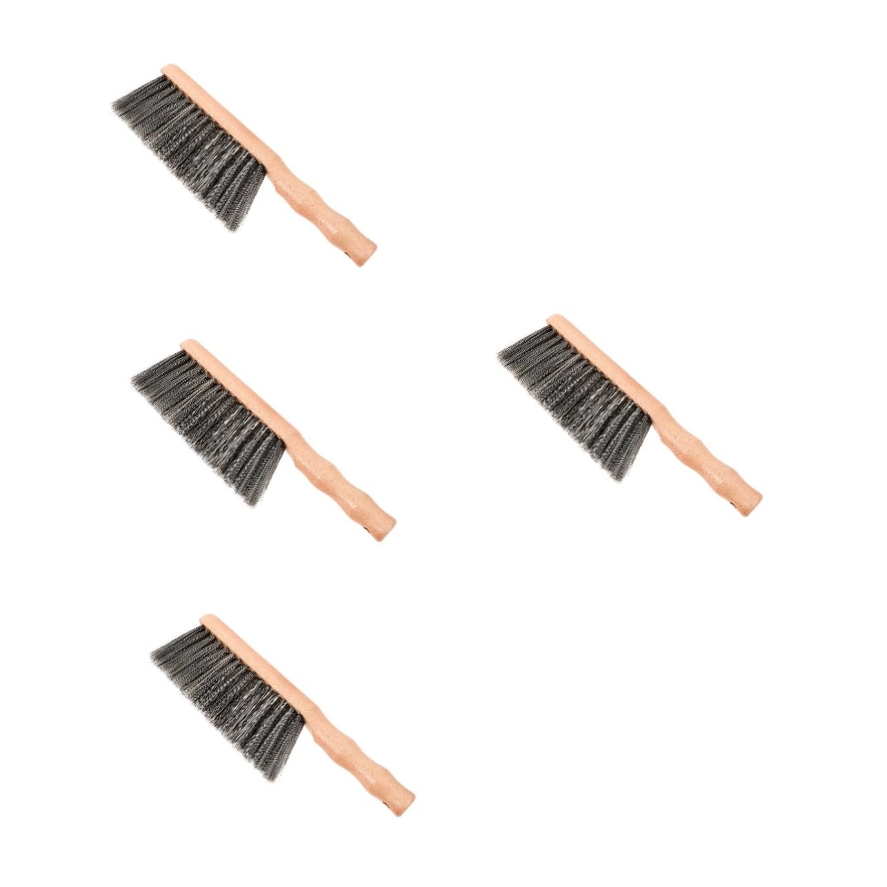 Didiseaon Pcs Tabletop Fireplace Brush Small Hand Broom Soft Broom Cleaning Brush Tool for Ashes Firewood Storage Essential Fireplace Tool