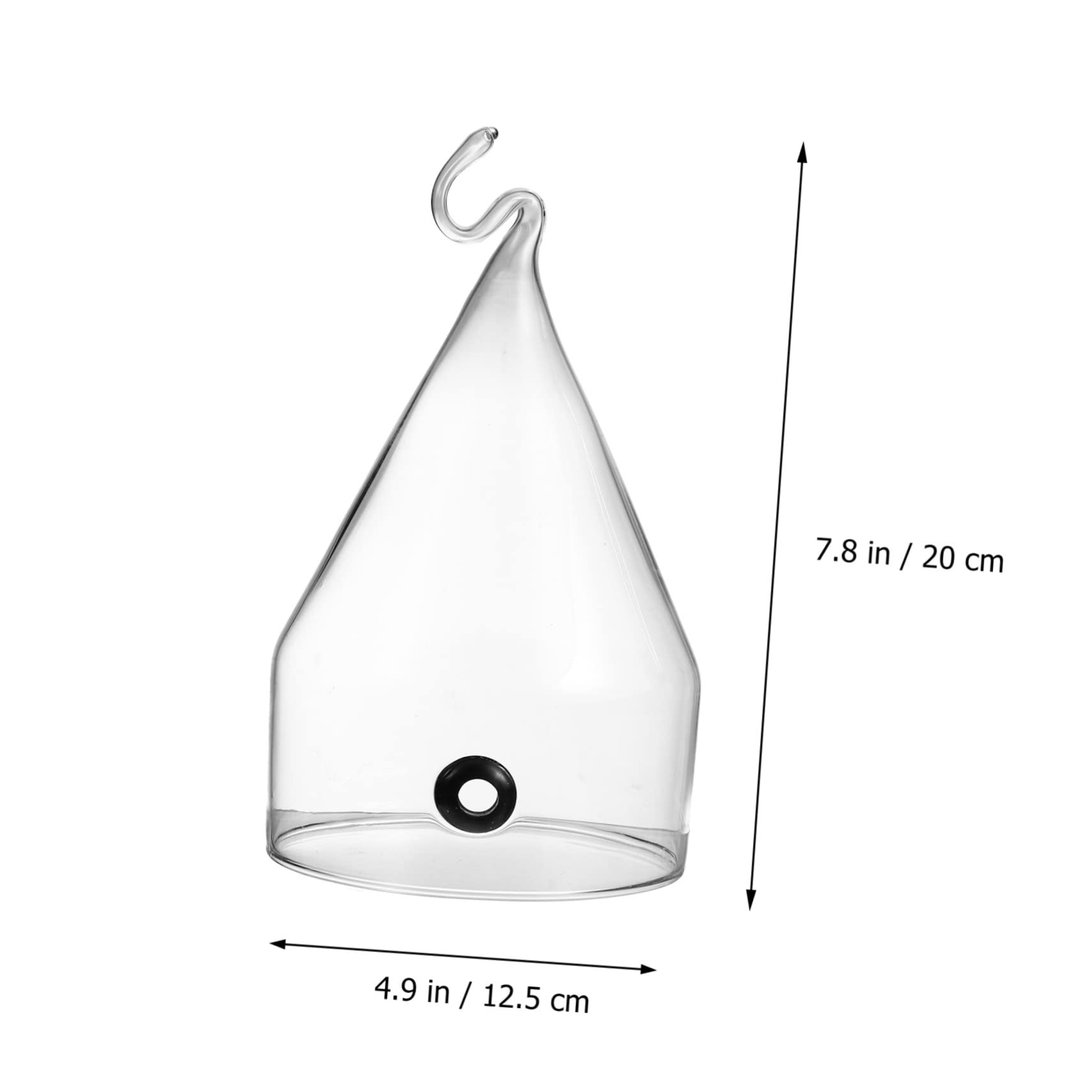Dôme de Présentation à Gâteaux en Verre, Couvercle Transparent pour Dessert