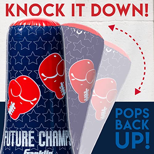 Franklin Sports Inflatable Punching Bag & Glove Set - Future Champs - 42 x 19 x 19 inches - image 5