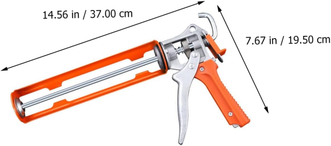 Gadpiparty 1pc Thickened Rotating Caulking Glue Shooter Drip Construction Dispensing Device for Household Use and Sturdy Frame for Bathroom and Kitchen Sealing